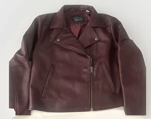 Chaqueta LEVI's para mujer de cuero talla grande de EE. UU. - Imagen 1 de 4