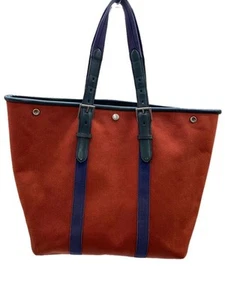 WILD SWANS tote bag canvas Orange Used - Picture 1 of 8