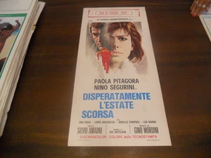 ORIGINAL POSTER VERZWEIFELT LETZTEN SOMMER PAOLA PYTHAGORAS 1970 - Bild 1 von 1