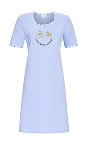 Ringella Damen Nachthemd Kurzarm 4211022 Ciel Gr. 38 S Muster - Bild 1 von 1