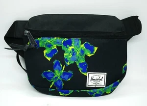 HERSCHEL SUPPORT FIFTEEN (SCHWARZ/NEON BLUMEN) LEINWAND FANNY HIP PACK **NEU mit ETIKETT! - Bild 1 von 2