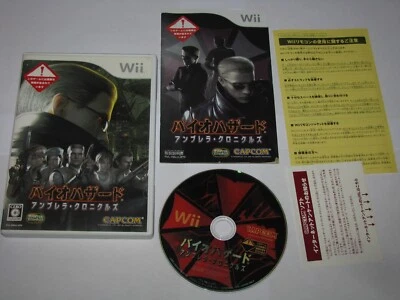 Biohazard Umbrella Chronicles Resident Evil Nintendo Wii Japan import US Seller - Image 1 of 4