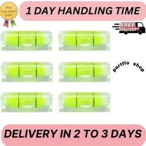 6pcs Small Bubble Level Mini Square Bubble Spirit Levels Leveling Tools New - Picture 1 of 4