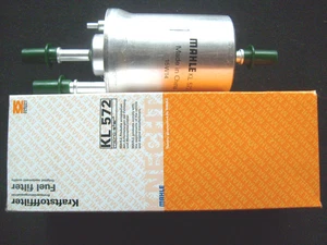 Genuine MAHLE/KNECHT KL572 Fuel Filter: AUDI,SEAT,SKODA,VOLKSWAGEN, New Boxed. - Picture 1 of 4
