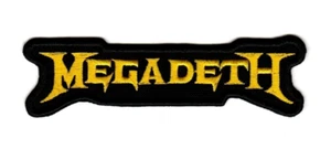 Parche cosido bordado Megadeth - logotipo de banda de metal de alta velocidad American Thrash - Imagen 1 de 1