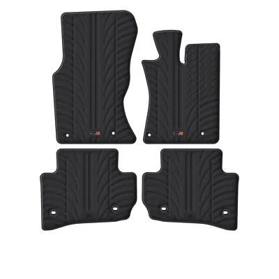 TRAVALL All Weather Floor Mats for Range Rover Velar 2017-2023 Premium Rubber - Imagem 1 de 4