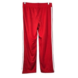 Wild Fable Damen sportliche Trainingshose rot weites Bein weiß Streifen Größe S Gym - Bild 1 von 10