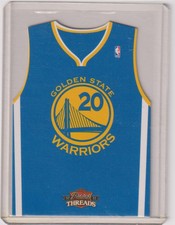 2010-11 Panini Threads Rookie Team Threads Away Ekpe Udoh #15 Rookie RC