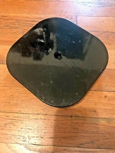 Oak a&a 450 Gumball Vending Machine Replacement Top Lid used black free shipping - Picture 1 of 2