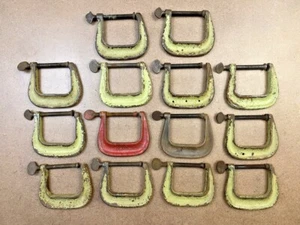14 Vintage Brownie 2,5" Öffnung #20 gesenkgeschmiedet C - Klemme USA - Bild 1 von 7