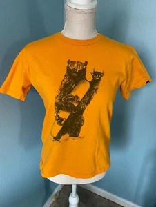 Unisex Juniors Camiseta Camiseta Mercurio Naranja Snowboard Oso EXCELENTE - Imagen 1 de 6