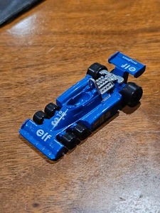 1977 TOMICA TYRRELL P 34 FORD 6 WHEEL RACE CAR BLUE PAINT 1:64 SCALE *LOOSE* - Picture 1 of 4