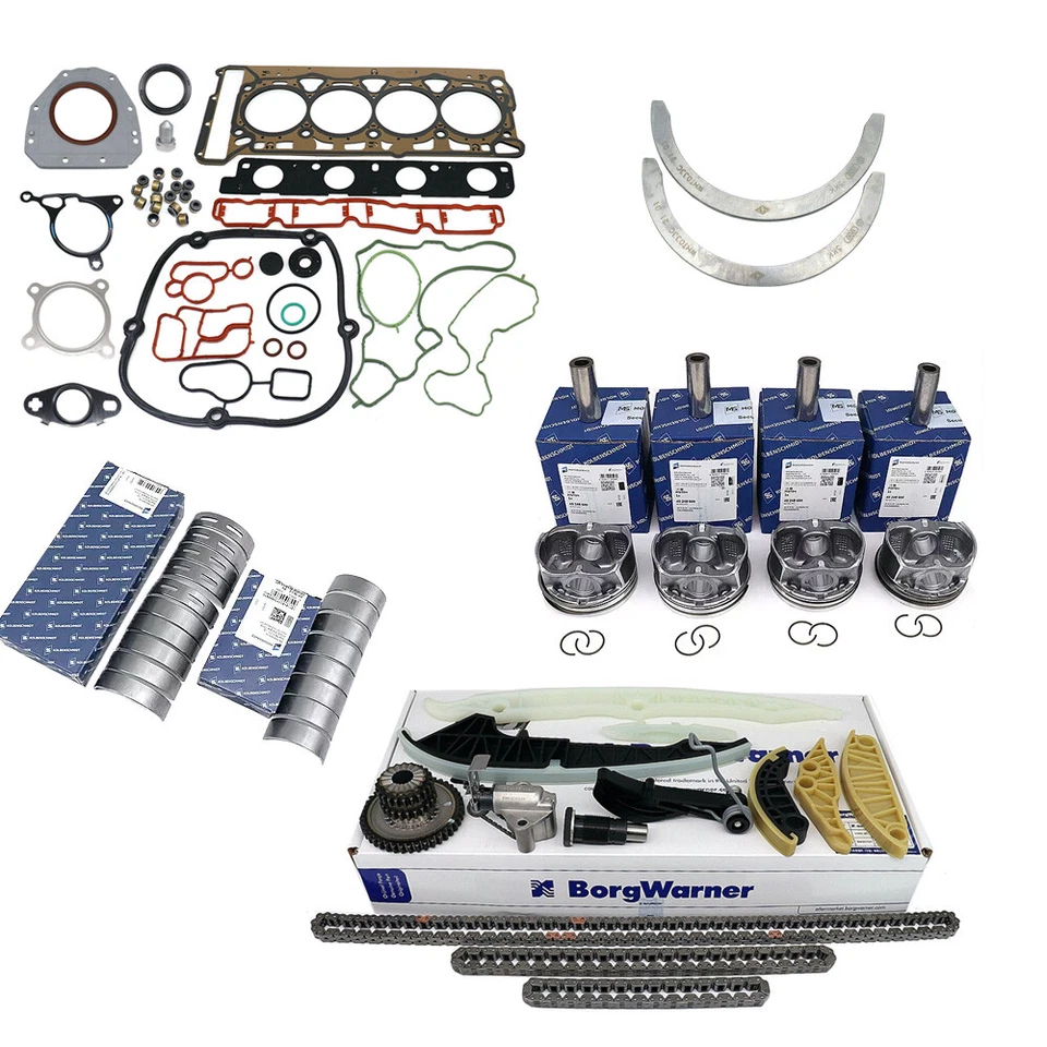 Kit de reconstrucción de motor OEM Ø23mm Volkswagen Tiguan GTI Audi A4 A5 2.0T mejorado Foto 1 de 4