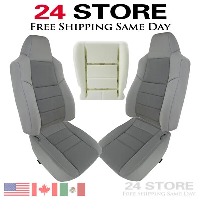 For 2003-2007 Ford F250 Super Duty XLT XL Front Seat Cover / Driver Foam Cushion - Image 1 of 4