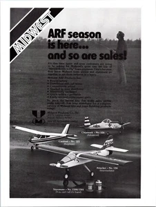 Midwest RC Kit Vintage 1979 Print Ad Wall Decor Champ Chipmunk Cardinal Lot of 2 - Picture 1 of 2