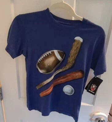 NWT Wes and Willy Sports Blue Short Sleeve Shirt Size S - Image 1 of 2