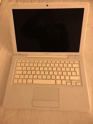 MacBook / Apple / weiß / gebraucht - Bild 1 von 4