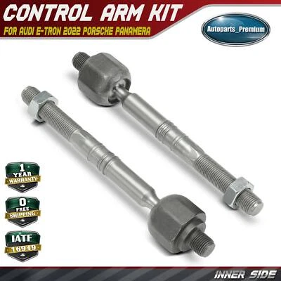 2x Extremo de barra de amarre interior delantero izquierdo y derecho para Audi e-tron GT Porsche Taycan Panamera Foto 1 de 4
