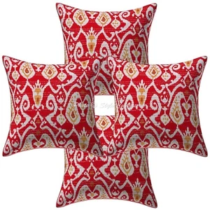 Decorative Home Decor 40 x 40 cm Boho Cushion Cover Kantha Sofa Pillow Case - Picture 1 of 6