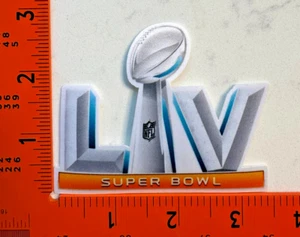 Super Bowl LV 55 Chiefs vs Buccaneers Iron-On Jersey Patch - Bild 1 von 1