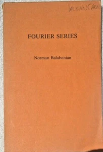 Fourier Series Norman Balabanian TPB Alternative Publishers - Picture 1 of 2