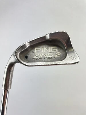 Ping Zing2 4 Iron Black Dot JZ Stiff Flex Steel /Left Handed /New Grip /19987 - Image 1 of 4