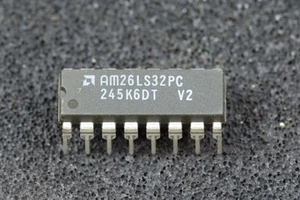 AM26LS32PC - AMD - RS-422 Interface IC Quad Differential DIP-16 x 4pcs - Picture 1 of 1