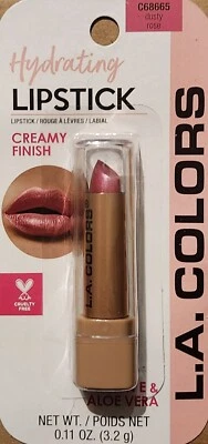 L.A. Colors Dusty Rose Hydrating Lipstick C68665 6 ct. vitamin e creamy finish - Image 1 of 2