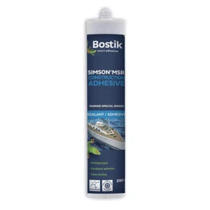 Sellador adhesivo para construcción Bostik Simson MSR - 290 ml barco vela blanco M39 - Imagen 1 de 4