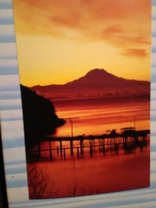 NEW PHOTO POST CARD AERIAL VIEW OVER THE TAHLEQUAH  FERRY DOCK VASHON ISLAND WA - Picture 1 of 12