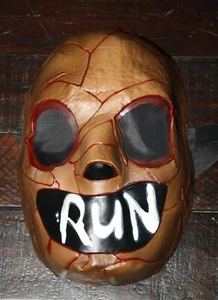 THE PURGE Halloween Costume "RUN" MASK Adult Size MINT - Picture 1 of 1