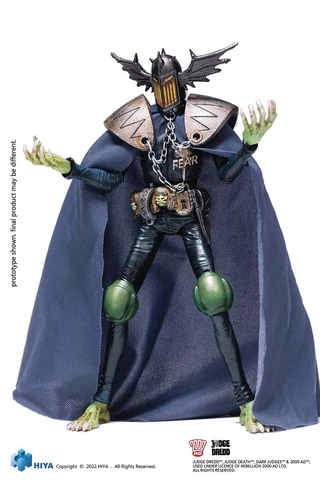 HIYA TOYS JUDGE DREDD JUDGE FEAR 1:18 FIGURE PX EXCLUSIVE ~BRAND NEW~ Cover