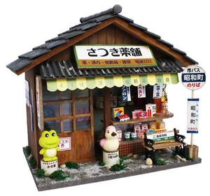 8533 Billy Handmade Dollhouse Japanese Drugstore Shop Showa Series - Picture 1 of 4