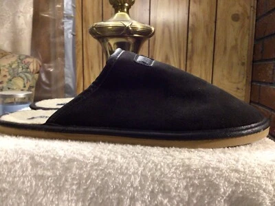 Zapatillas de microgamuza para hombre Nautica Somersby negras talla grande 11/12 Foto 1 de 3