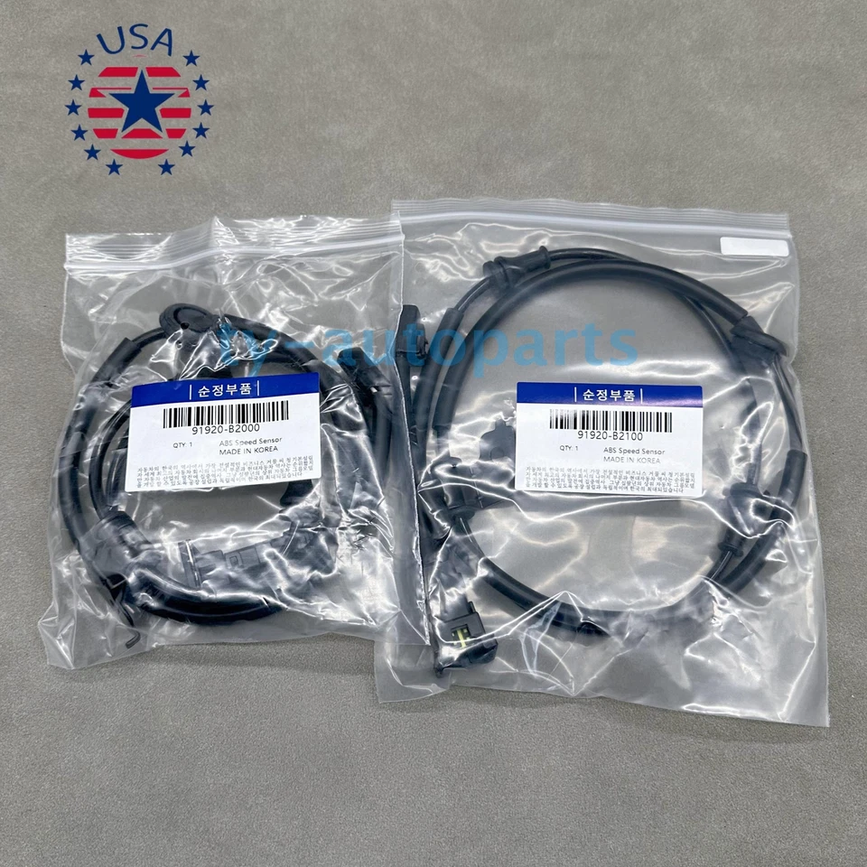 New Right &Left ABS Wheel Speed Sensor Wiring For 14-19 Kia Soul 15-19 Kia Soul Foto 1 de 4