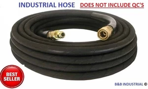 Pressure Washer Hose 50' w/o Couplers - 4000 PSI 50 FT Wire Braid FREE SHIP - Picture 1 of 1