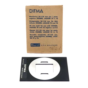 Durst 606 Difma Metal Mask for 35mm Glassless on Ixoneg Ladane Negative Carriers - Imagen 1 de 6