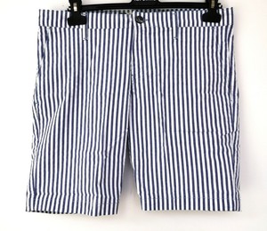 Bermuda Pantaloncini Corti Uomo Rigati Nero Righe Tasca America Casual  GIOSAL