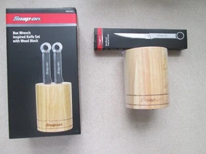 snap on Sammlerstücke Fine Dining 6-teiliges Besteckset mit Holzblock SSX2783-S NEU - Bild 1 von 3