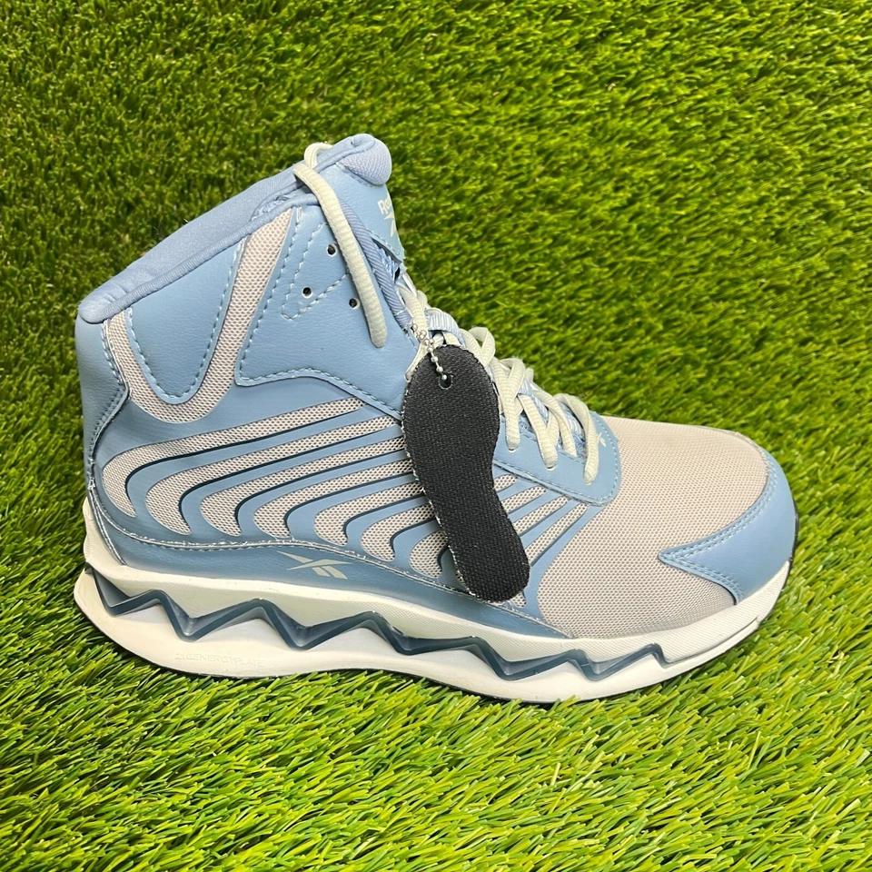 Botas de trabajo Reebok Zig Elusion Heritage para mujer talla 7,5 M azul gris punta compuesta Foto 1 de 4