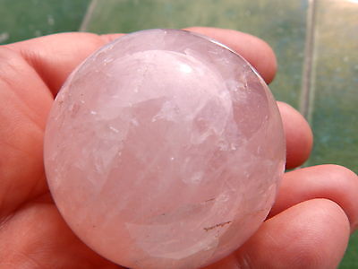 Minerales   Fabulosa Esfera De Quarzo Rosado De China  -  3a15   • 30.50€
