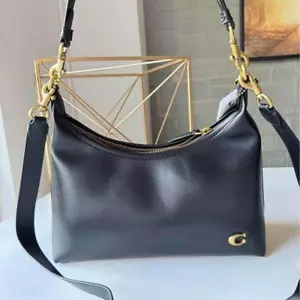 COACH Juliet Shoulder Bag CR981 Black Outlet New - Picture 1 of 7