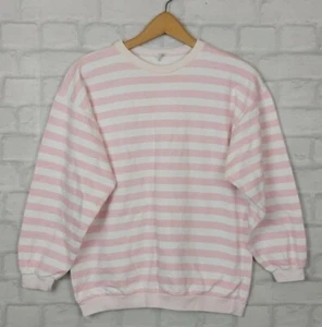 VTG RETRO 80S OVERSIZED BRIGHT CRAZY USA SWEATSHIRT SWEATER PULLOVER USA SPORTS - Bild 1 von 4