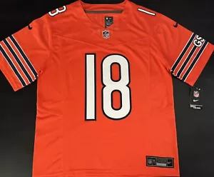 Maglia 3XL Caleb Williams #18 Vapor FUSE arancione Elite qualità Chicago Bears - Foto 1 di 10