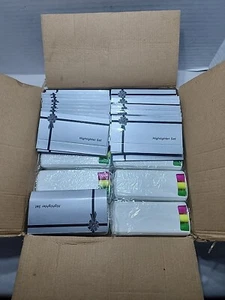 200 Stck. Menge Textmarker mit Druckverschluss Etui und Geschenkbox bedruckbar für Unternehmen. - Bild 1 von 6