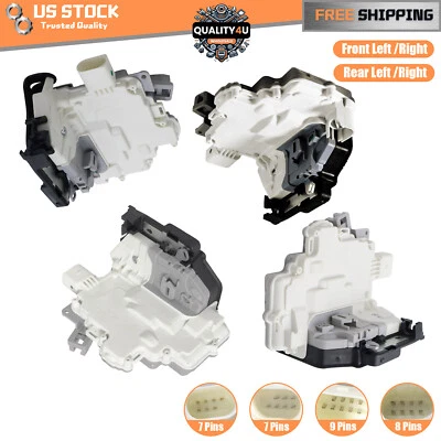 Set of 4 Front Rear Driver & Right Door Lock Actuator For Audi A4 A5 Q3 Q5 Foto 1 de 4