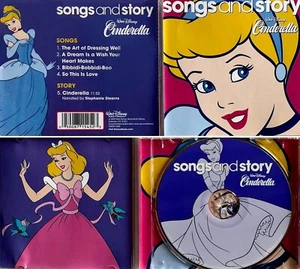 DISNEY *VG+* "CINDERELLA: SONGS & STORY" 2010 US BUENA VISTA CD - Imagen 1 de 1