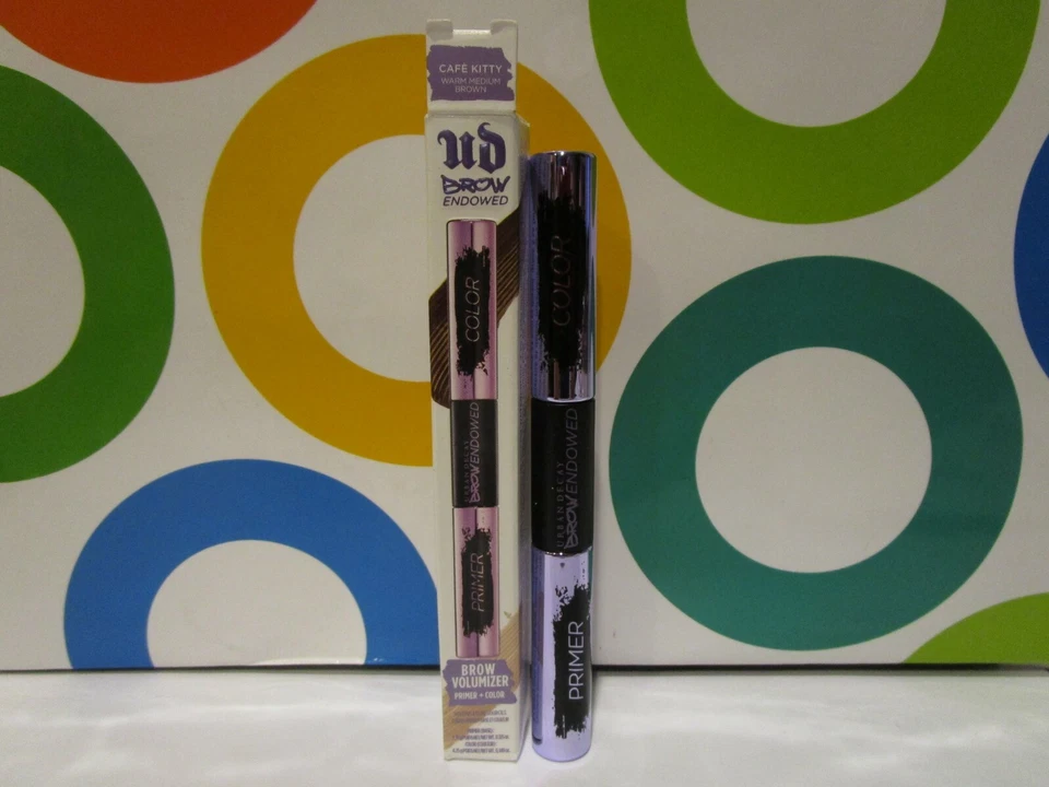 URBAN DECAY ~ BROW ENDOWED BROW VOLUMIZER ~ CAFE KITTY / WARM MEDIUM BROWN - Image 1 of 1