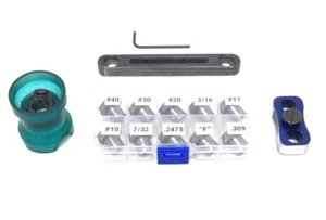 Short 1/2" OD Slip Bushing Kit with Holders - Aircraft Tools ............(3-4-1) - Picture 1 of 13