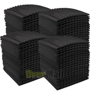12~96PACK 12"X12"X1" Acoustic Foam Panel Studio Soundproof Wall Tile - Picture 1 of 16